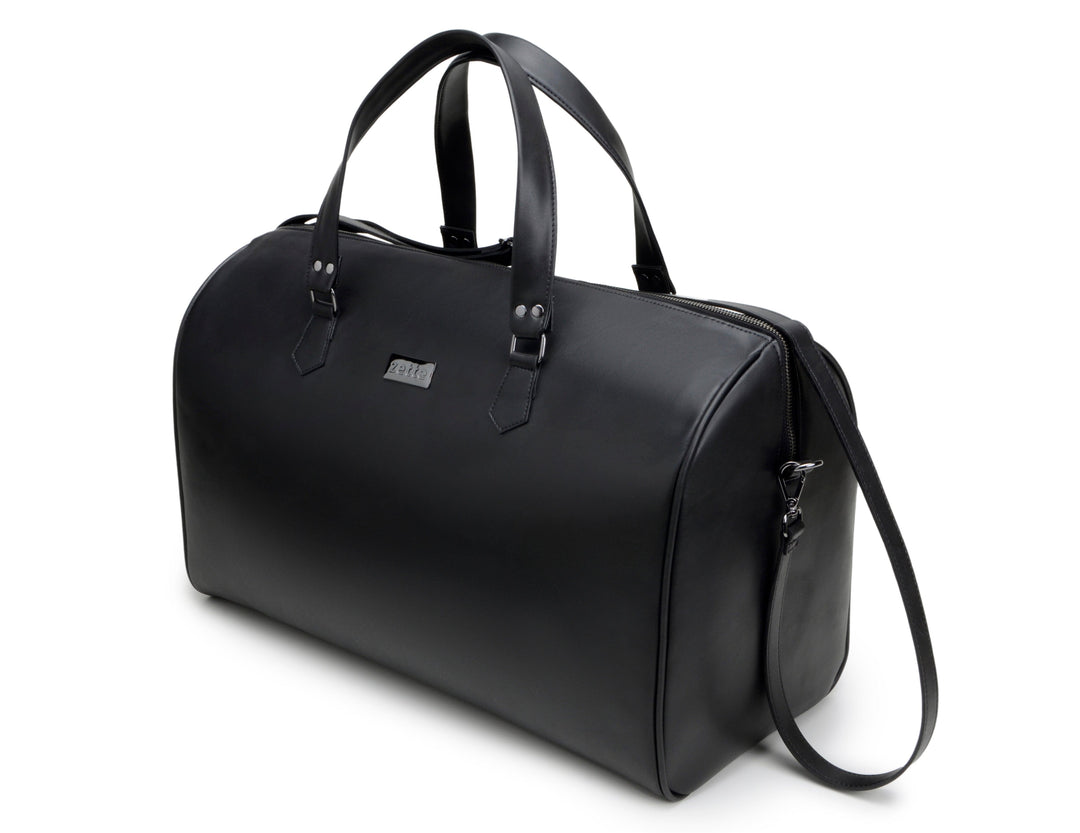 'Brunswick' unisex travel bag by Zette - black