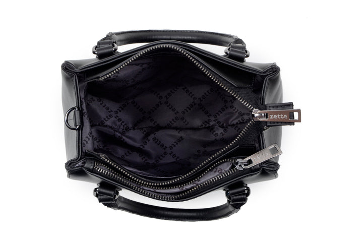 'Clarie' handbag by Zette -  black