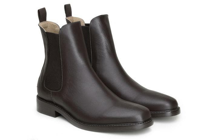 'Dylan' Unisex Chelsea vegan boots by Ahimsa - brown - Vegan Style