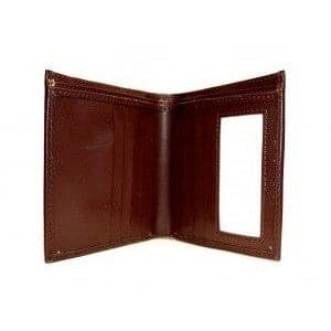 'The Traveller' Bi-Fold Vegan Wallet (Brown) by The Vegan Collection - Vegan Style