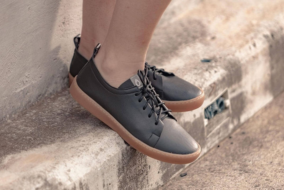 'Andy' vegan unisex sneaker by Ahimsa - black