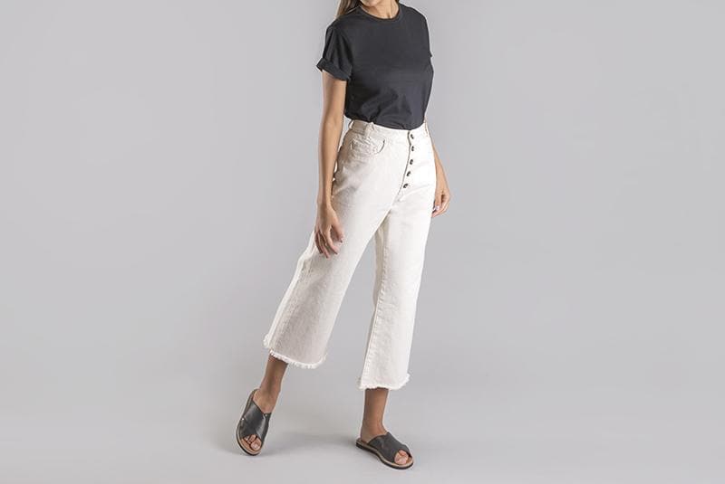 'Mia' women's vegan sandals by Ahimsa - black - Vegan Style