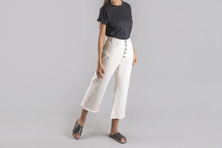 'Mia' women's vegan sandals by Ahimsa - black - Vegan Style
