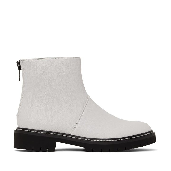 'Mirra' Vegan Ankle Boot by Matt and Nat - White