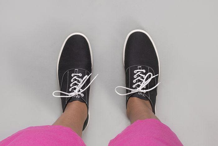 The Wave - Canvas sneaker from Ahimsa - black - Vegan Style