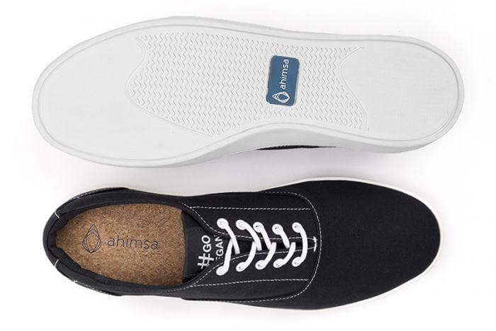 The Wave - Canvas sneaker from Ahimsa - black - Vegan Style