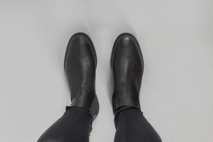 'Dylan' Unisex Chelsea vegan boots by Ahimsa - black - Vegan Style