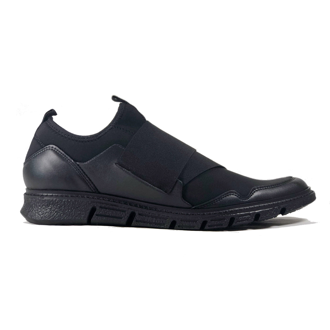 'Caspar' - men's vegan sneaker by Zette Shoes - black - Vegan Style