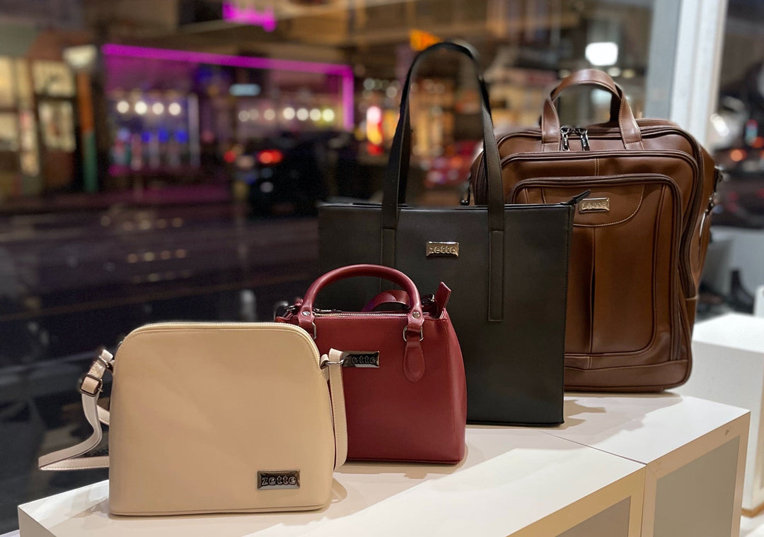 Zette bags and accessories