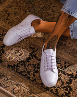 Sneaker 772 wider foot (EEE) by Ahimsa - White