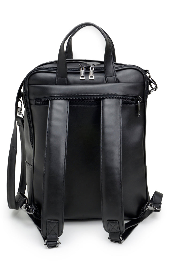 'Fitzroy' unisex backpack by Zette - black