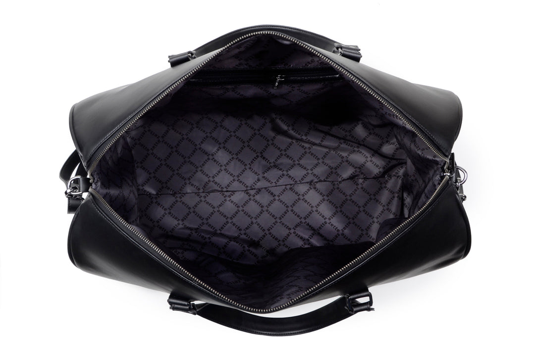 'Brunswick' unisex travel bag by Zette - black