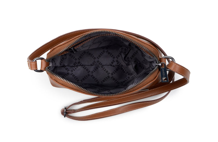 'Camille' handbag by Zette - tan