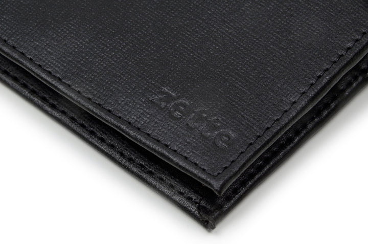 'Hakan' men's vegan leather wallet Zette - black