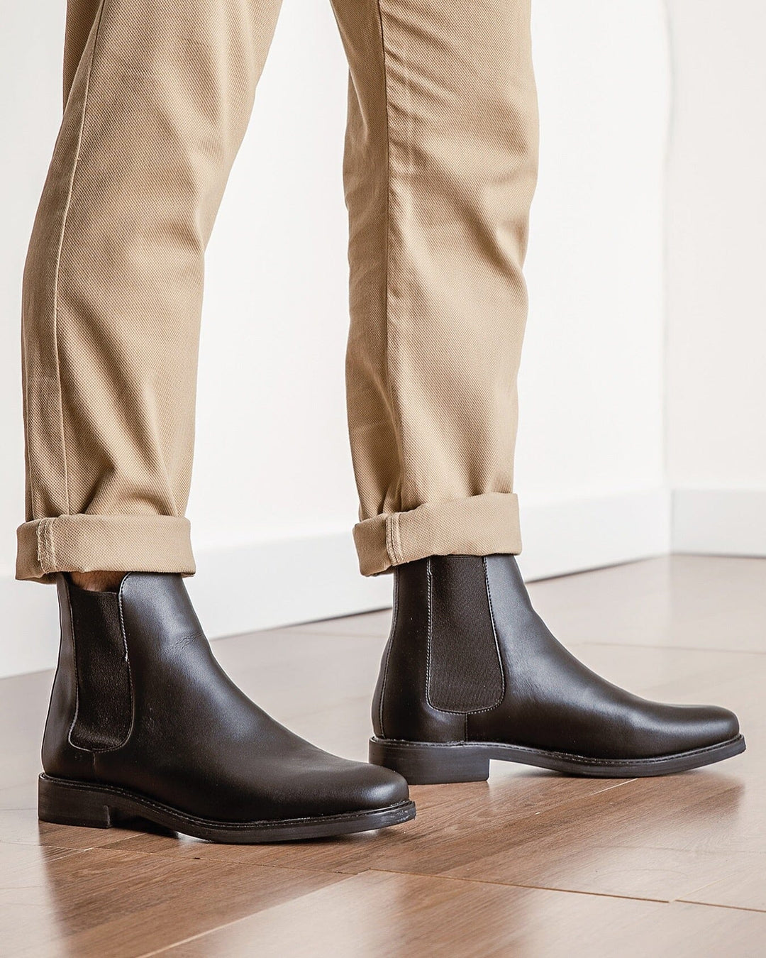 'Dylan' Unisex Chelsea Vegan Boots by Ahimsa - Espresso