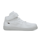 'Paramount' vegan high-top sneaker by King55 - white