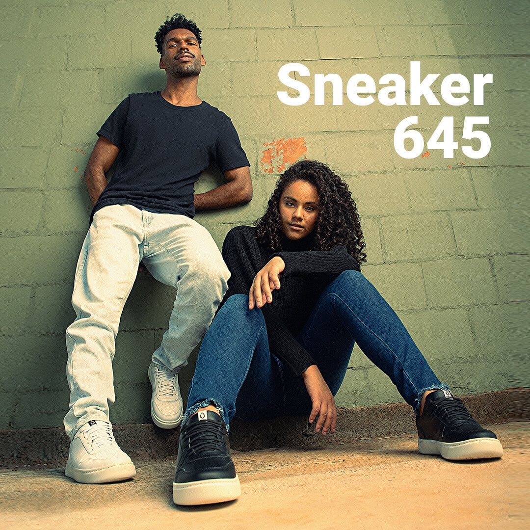 Sneaker 645 by Ahimsa - white