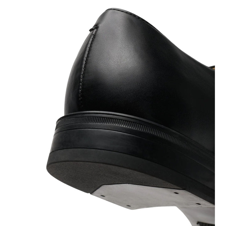Double-strap monk shoe for men by Solari Milano - black or brown