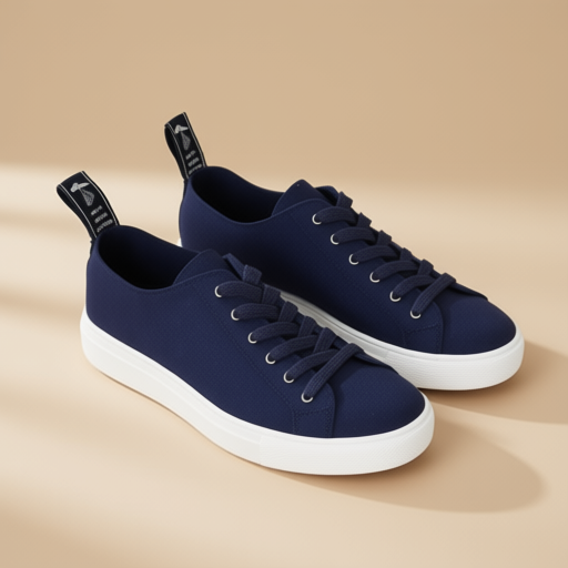 Men's navye suede sneaker - size EU 45