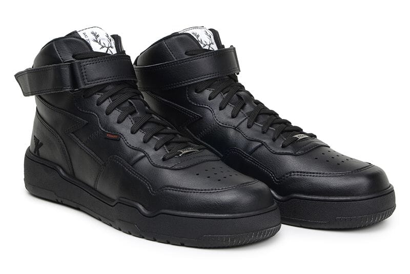 'New Paramount' vegan high-top sneaker by King55 - black