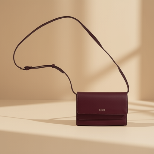 Small handbag, burgundy