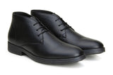 Classic vegan leather Chukka by Vincente Verde -  black - Vegan Style