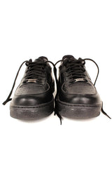 'Paramount' matte black vegan low-top sneaker by King55 - Vegan Style