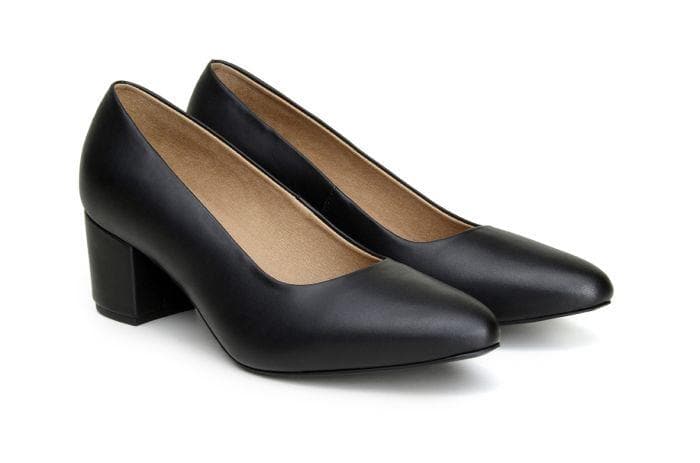 'Bianca' vegan women's heel by Ahimsa - black - Vegan Style