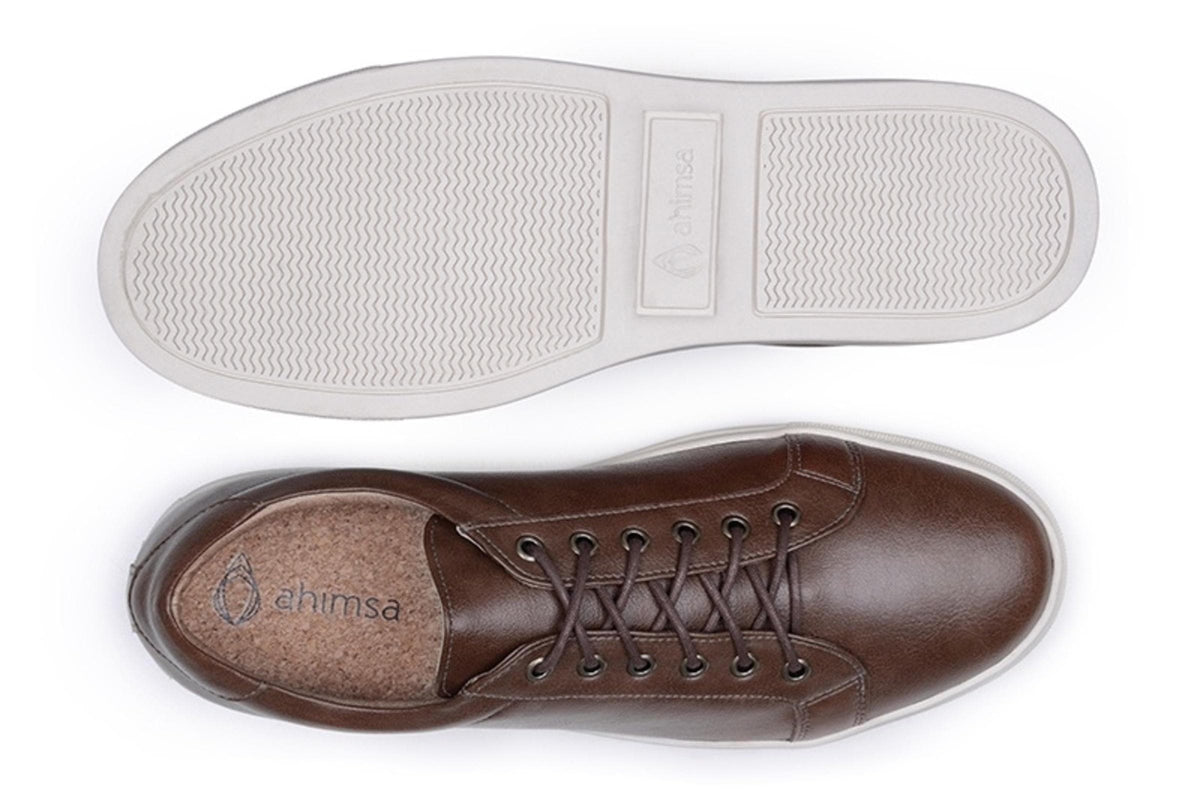 Sneaker 772 by Ahimsa - cognac - Vegan Style