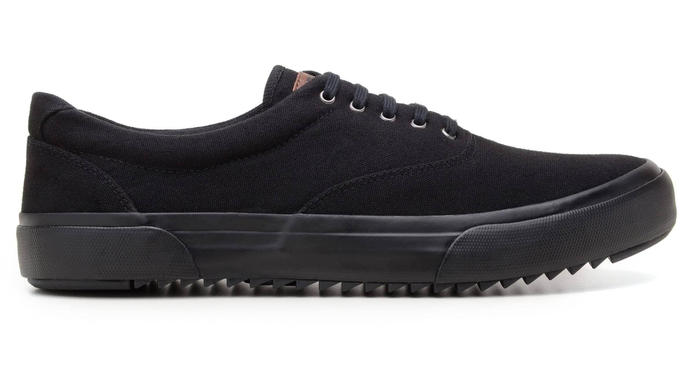 Black vans outlet vulcanised