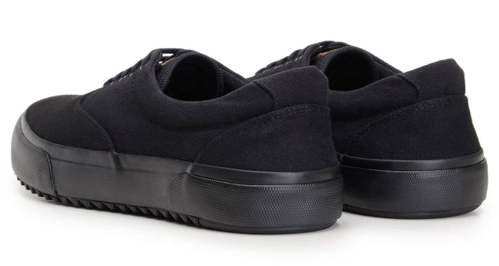 'Revenant' sneaker with vulcanised outsole by Brave Gentleman - black