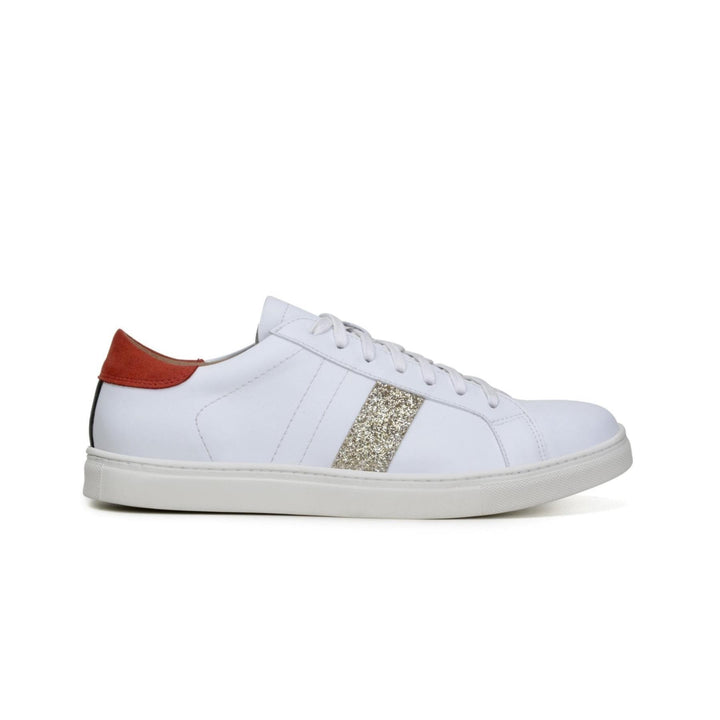 'Beck' women's white sneaker by Zette Shoes