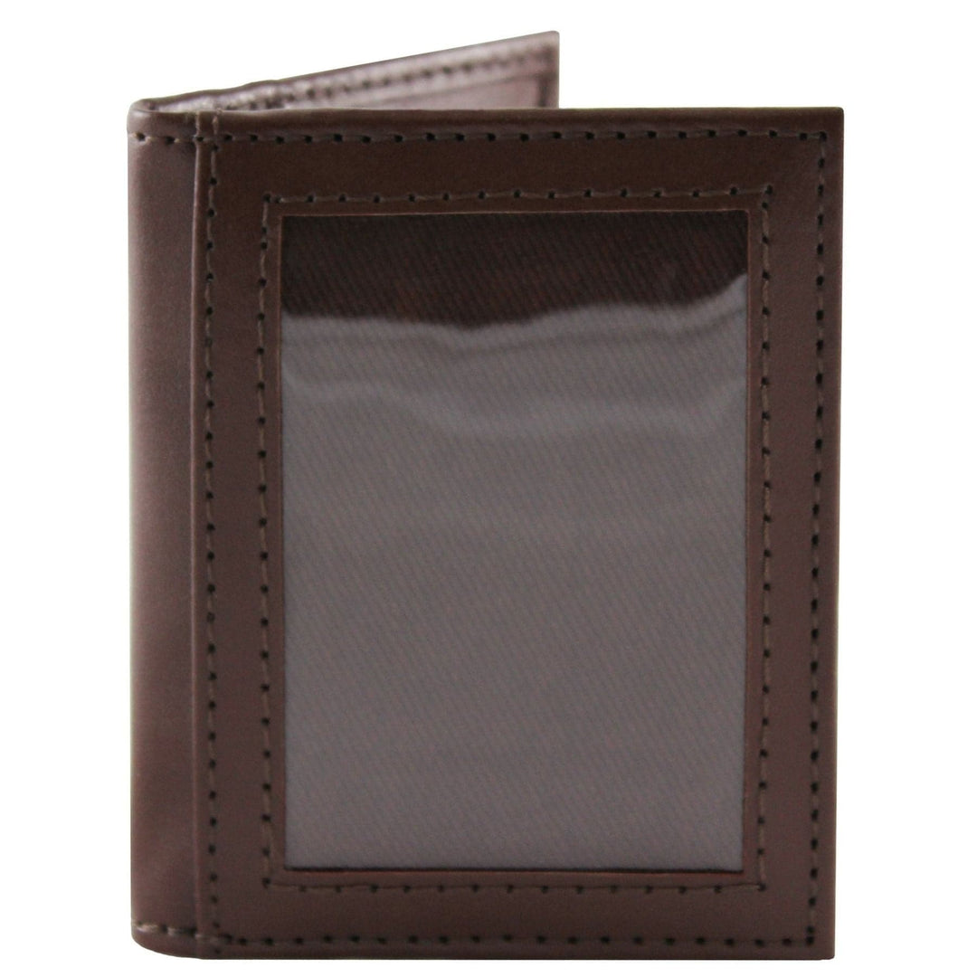 'Charlie' - Vegan Bi-Fold Wallet by The Vegan Collection  - Brown