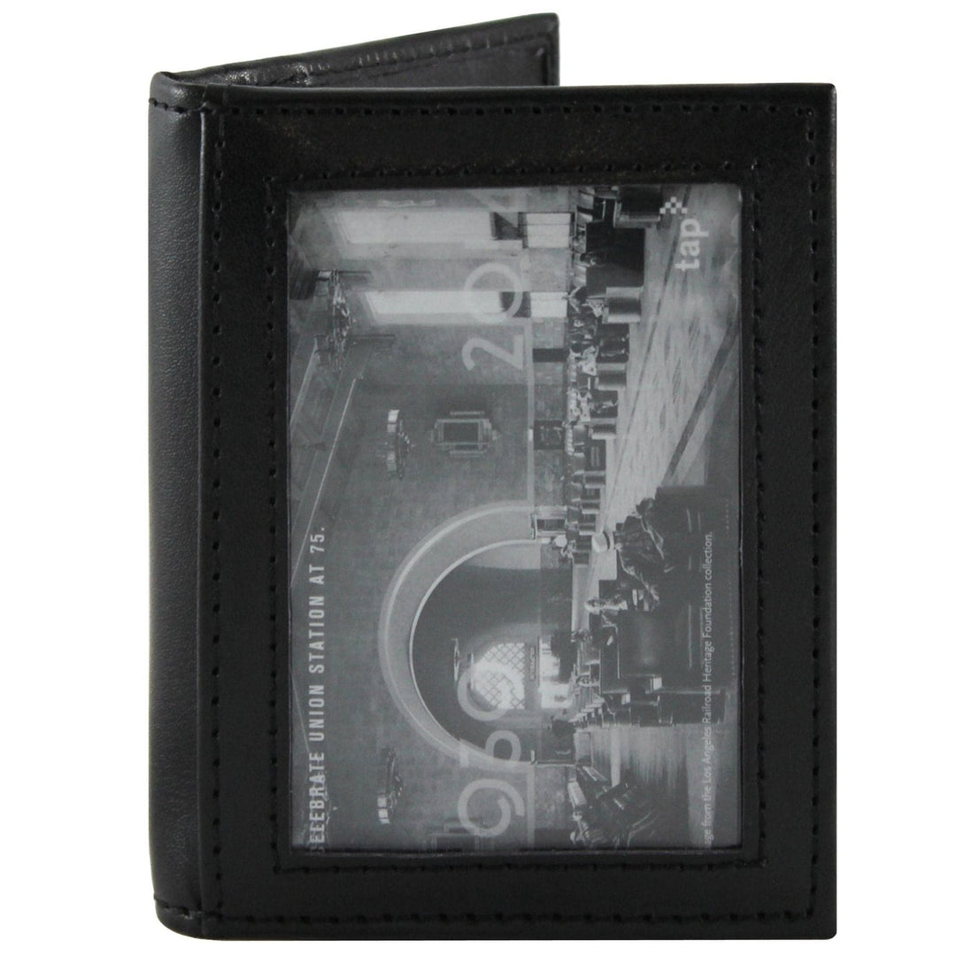'Charlie' - Vegan Bi-Fold Wallet by The Vegan Collection - Black