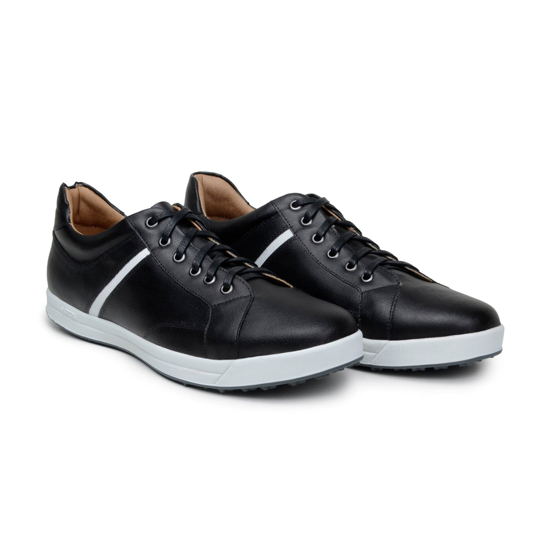 'Ciaran' men's corn-leather 🌽 sneaker by Zette Shoes - black