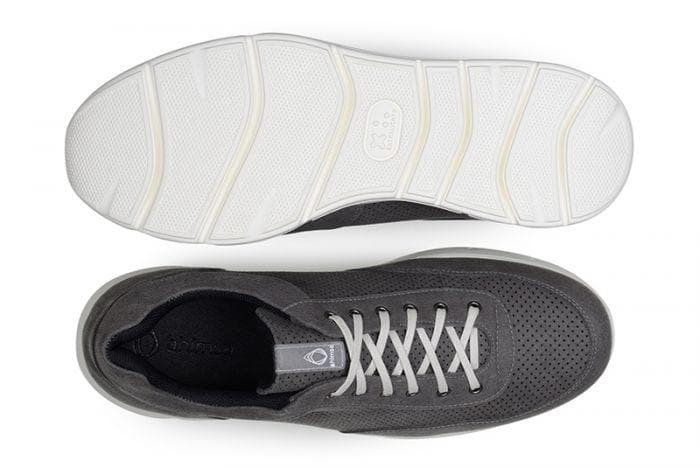 Danny Men's Vegan Sneaker by Ahimsa - Dark Grey