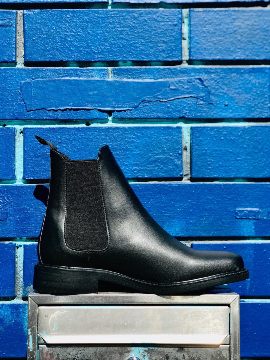 'Dylan' Unisex Chelsea vegan boots by Ahimsa - black - Vegan Style