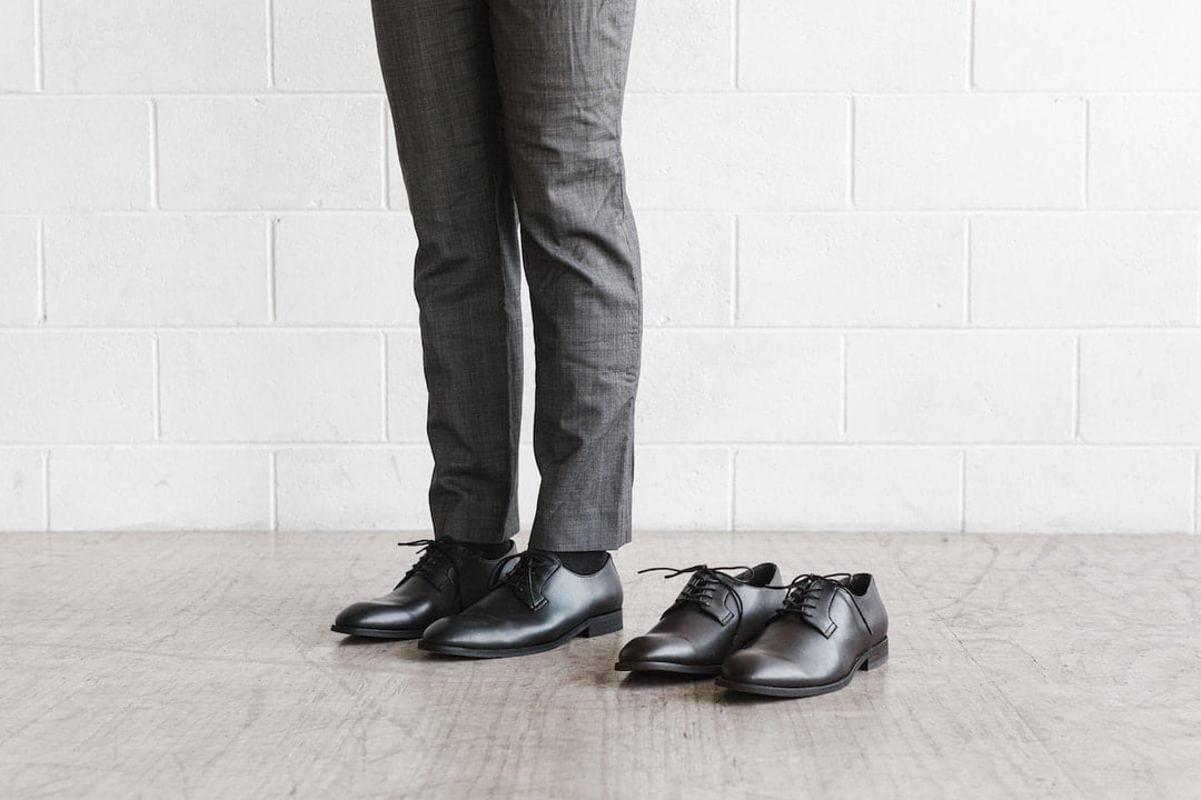 Gideon men's vegan derby shoes, suitable for the office, weddings and formal events.