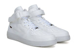 'Paramount' matte white vegan high-top sneaker by King55 - Vegan Style