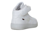 'Paramount' matte white vegan high-top sneaker by King55 - Vegan Style