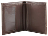 'Coleman' Bi-Fold Vegan Wallet by The Vegan Collection - Brown - Vegan Style