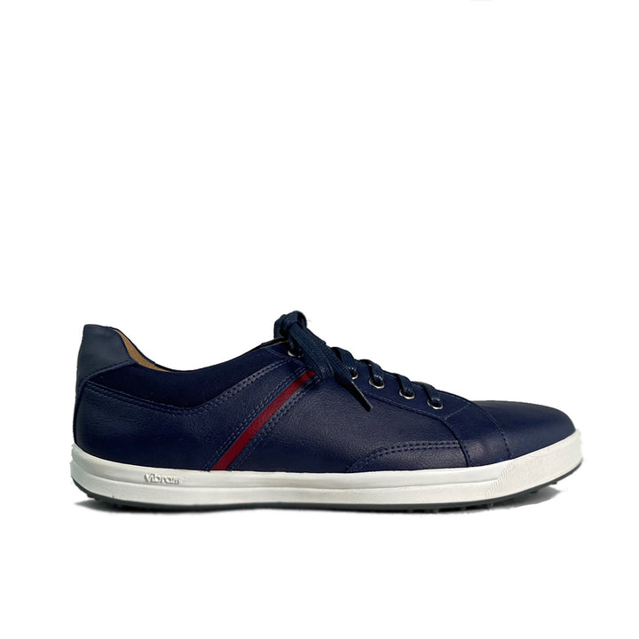 'Ciaran' men's vegan sneaker by Zette Shoes - navy