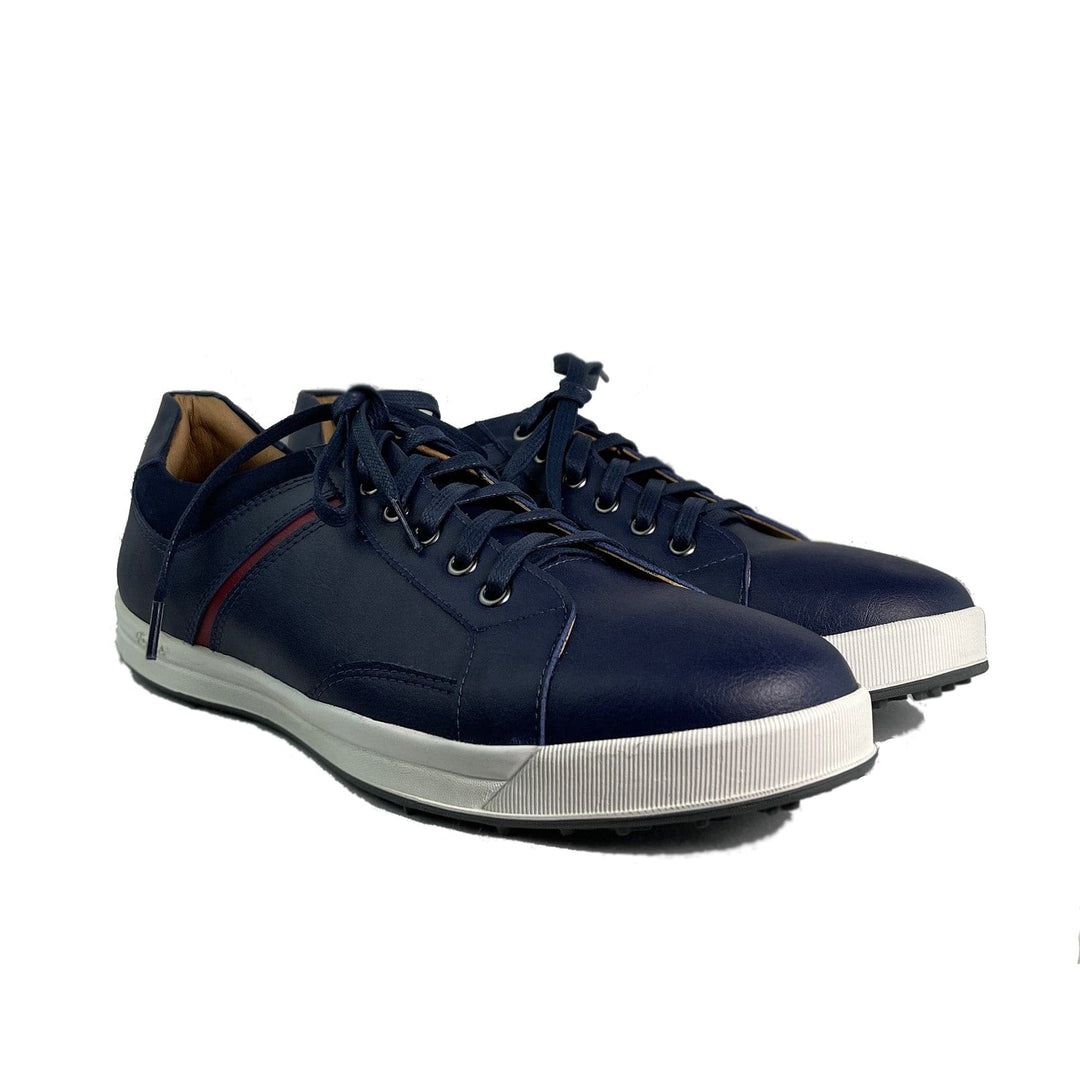 'Ciaran' men's vegan sneaker by Zette Shoes - navy