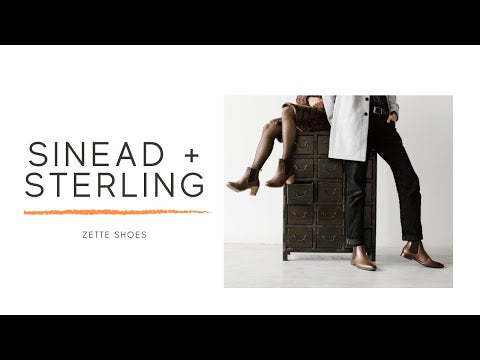 'Sterling' men's vegan Chelsea by Zette Shoes - black