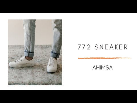 Sneaker 772 by Ahimsa - White