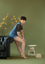 'Tracey' vegan-textile loafers by Zette Shoes - beige - Vegan Style