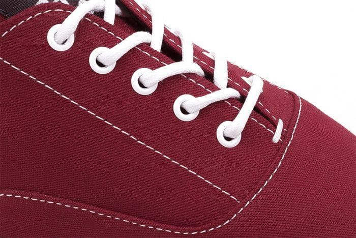 The Wave - Canvas sneaker from Ahimsa - red - Vegan Style