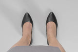 'Bianca' vegan women's heel by Ahimsa - black - Vegan Style