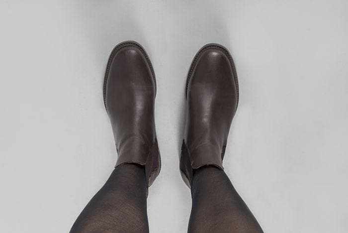 'Dylan' Unisex Chelsea vegan boots by Ahimsa - brown - Vegan Style