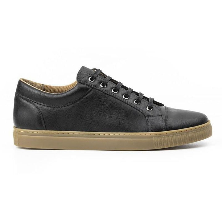 Women's Vegan Sneakers (Black) by Ahimsa - Vegan Style